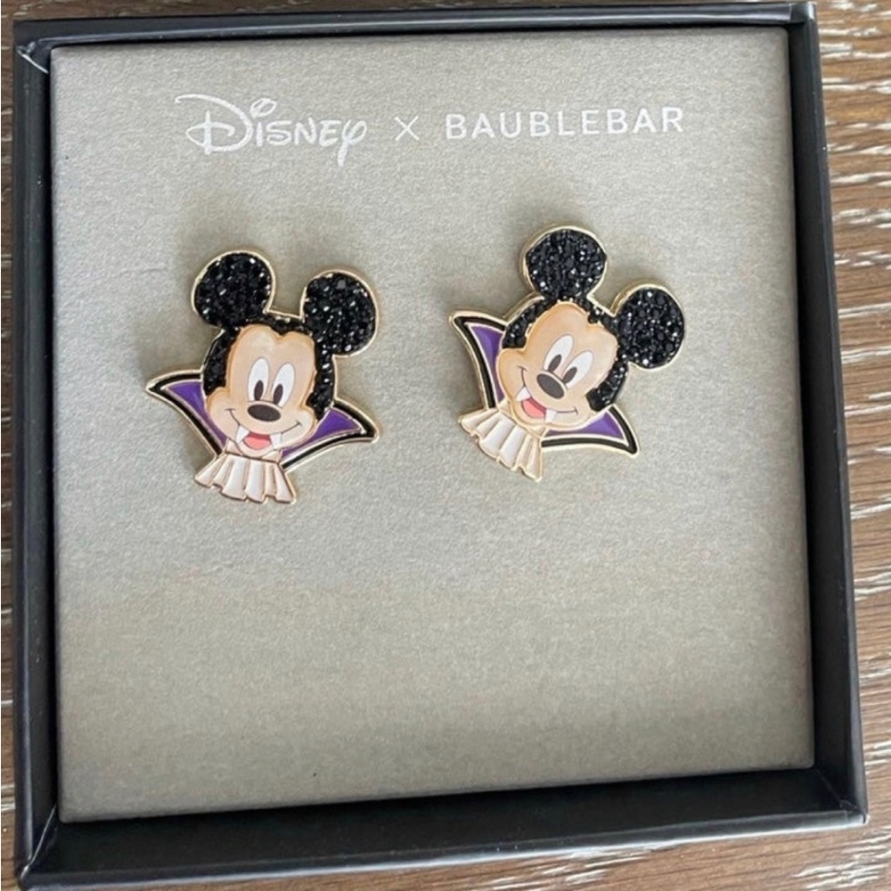 Baublebar disney Mickey Mouse Vampire Halloween Earrings